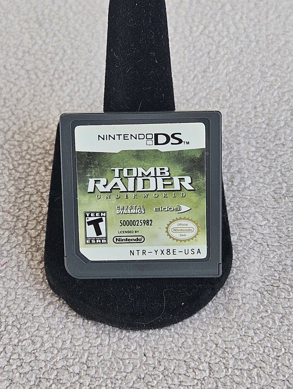 Nintendo DS Tomb Raider Underworld 2008 Game Cartridge ONLY Authentic WORKS